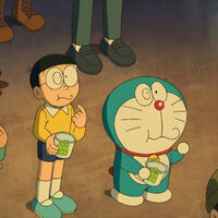 Aquella vez que a Doraemon y Nobita les dieron las uvas en Madrid. El anime tiene un especial ambientado en España, y vamos a poder verlo muy pronto