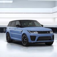 El Range Rover Sport SVR Ultimate Edition es un SUV de 575 CV, ahora con pintura de cristal triturado y otros detalles exclusivos