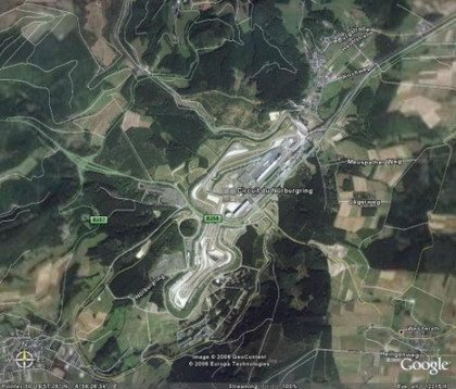 Lista de circuitos en Google Maps