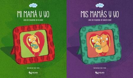 A Volar, libros de recuerdos del bebé para familias diversas