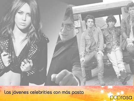 ¿Quiénes son las jóvenes celebrities con más pasta?