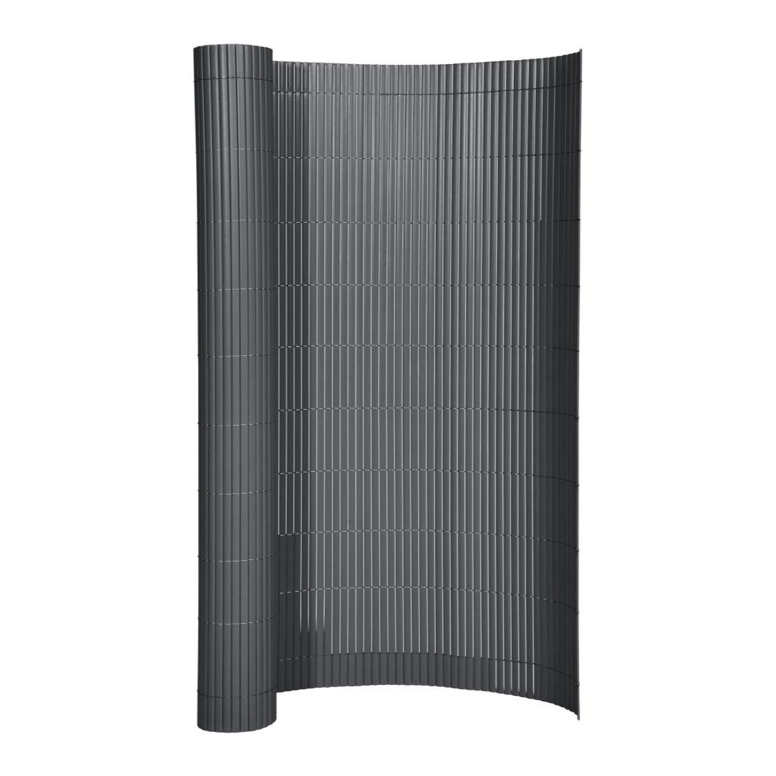 Celosía de ocultación de bambú gris