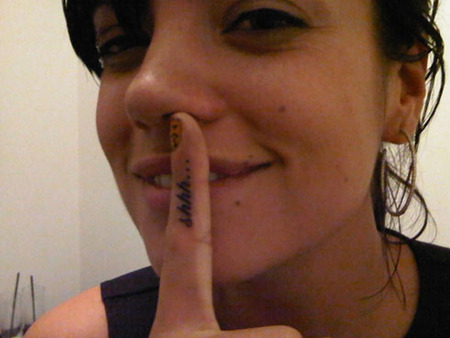 El nuevo tatoo de Lilly Allen ya lo habiamos visto
