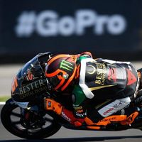 Andrea Migno es el piloto más rápido en Aragón mientras que Arón Canet se mete en más líos