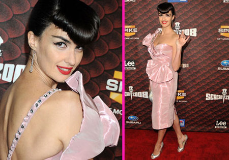 Paz Vega en los Scream Awards 2008