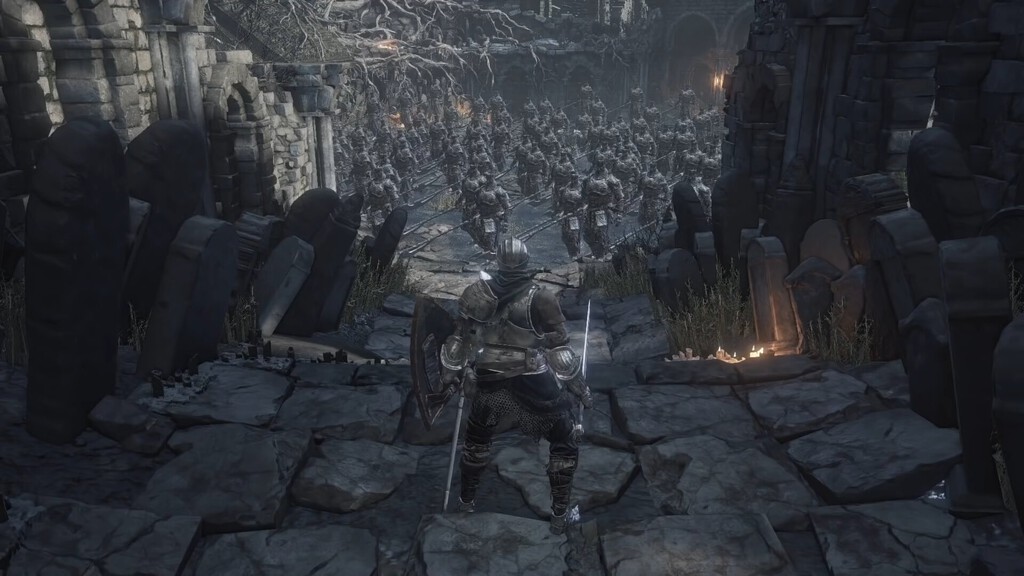 Ni Miyazaki hubiese sido tan cruel: imagínate siendo pulverizado contra 99 jefes en Dark Souls 3 Ni Miyazaki hubiese sido tan cruel: imagínate siendo pulverizado contra 99 jefes en Dark Souls 3