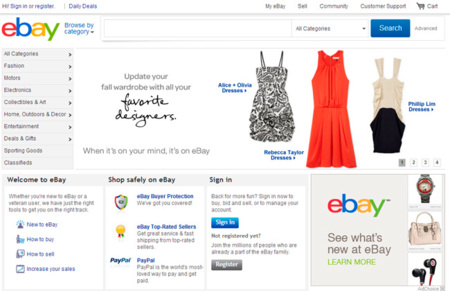 eBay estrena un rediseño más personalizable parecido a Pinterest y lanza eBay Now