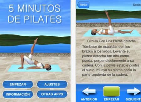 Cinco aplicaciones de pilates para tu iPhone