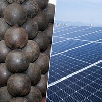 Donde tú ves una vieja bala del siglo XVII, Alemania ve una fuente magnífica de perovskita para paneles solares