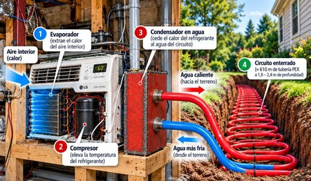 Bomba De Calor Geotermica Casera Componentes