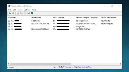 Wireless Network Watcher