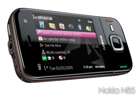 Nokia N85 ya con Vodafone
