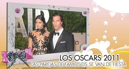 Especial Famosos en los Oscars 2011: Parejas de Poprosa de parranda en las Fiestas