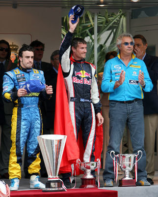 David Coulthard Superman Monaco 2006
