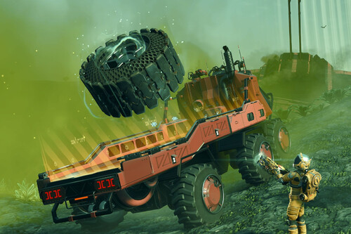 No Man's Sky me ha hecho el regalo más bonito de su historia: ahora soy un paleto espacial que transporta chatarra y contamina planetas