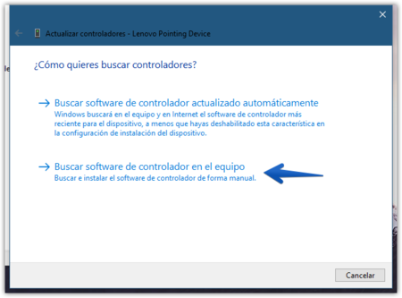 elan pointing device driver windows 10