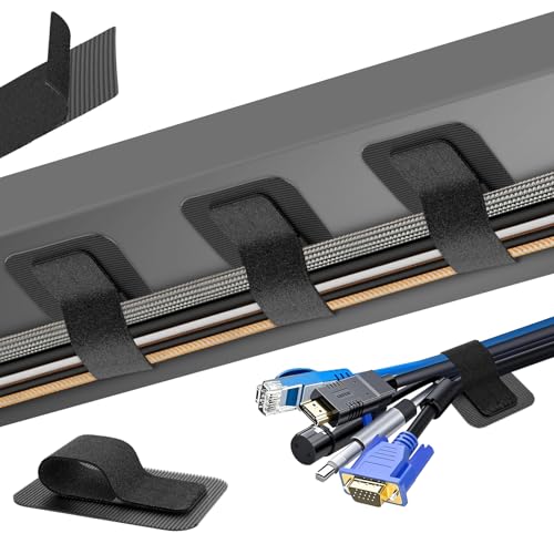 Gestión de Cables Debajo del Escritorio, 20 Pares