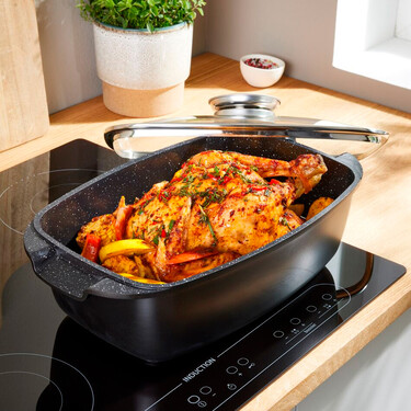 Lidl tiene una cazuela que evita que el asado de Navidad quede seco