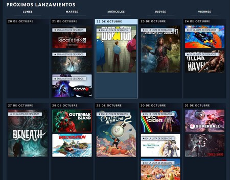 "¡Es genial!". Steam presenta una nueva función que casi seguro usarás si te gusta descubrir juegos. Dale la bienvenida al Calendario Personal