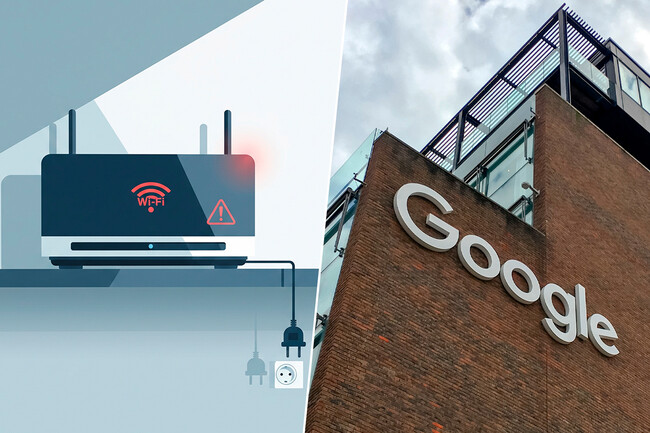 Caida Internet Google