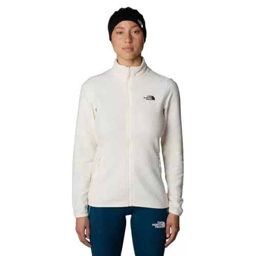 The North Face NF0A855O4HP1 100 Glacier FZ Sweatshirt Mujer White Dune-NPF Tamaño S