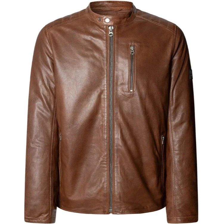 Pepe Jeans Chaqueta Joey de piel para hombre