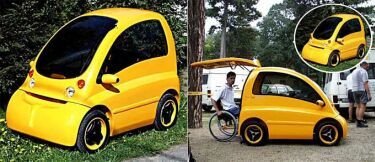 Kenguru, el coche para los minusválidos