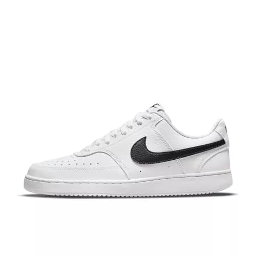 Nike Court Vision Low Next Nature, Zapatillas Mujer, White/Black, 39 EU