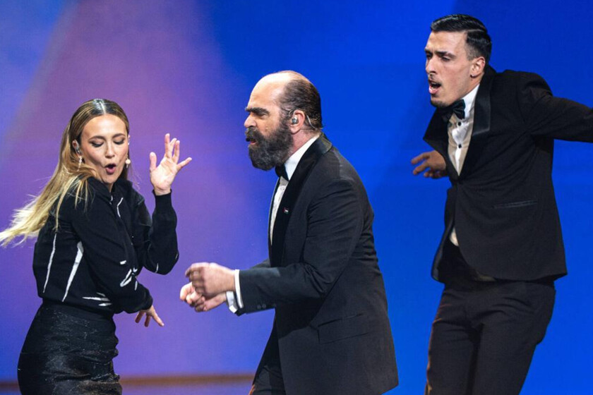 'Los Domingos' y 'Sirat' se reparten una de las peores galas de los Goya de los últimos años. Un exceso de nostalgia y reinvidicaciones con Luis Tosar y Rigoberta Bandini inexistentes