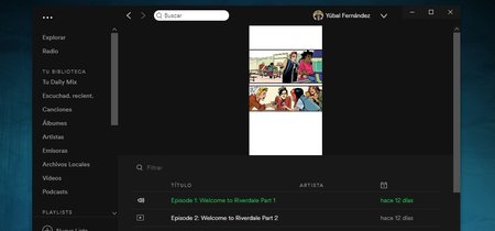 Spotify sigue explorando formatos, y ahora lo intenta con una serie de cómics animados