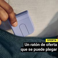 El ratón perfecto para la vuelta al cole se puede plegar, cabe en el bolsillo de la chaqueta y tiene carga rápida 