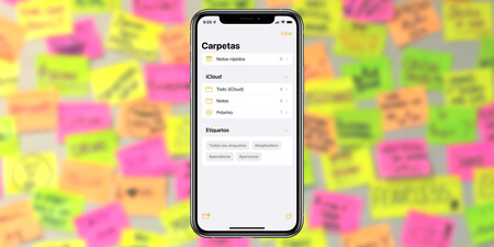 Cómo usar las etiquetas en la app Notas de iOS 15 para ordenar el contenido de forma inteligente