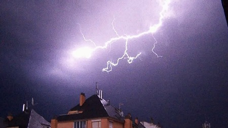 Imagina que te cae un rayo, ¿cuál es el día con mayor probabilidades de que te caiga otro?