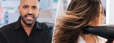 Rafael Bueno, peluquero: "Después de la ducha es imprescindible secar el pelo fino con secador y moverlo con las manos para que tenga volumen y dure más"