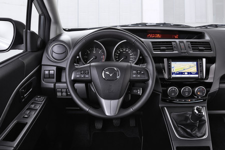 Mazda5, interior del monovolumen