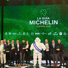 La Guía Michelin desplaza las estrellas verdes, que dejan de ser una calificación anual: "La Guía ha optado por centrar el fondo en la visión de los chefs" 