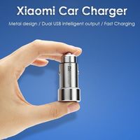 Oferta Flash: Xiaomi Car Charger, con dos puertos USB y carga rápida, por 5 euros y envío gratis