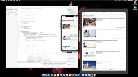 パイロットの Apple コーディング アプリを実行する Xcode