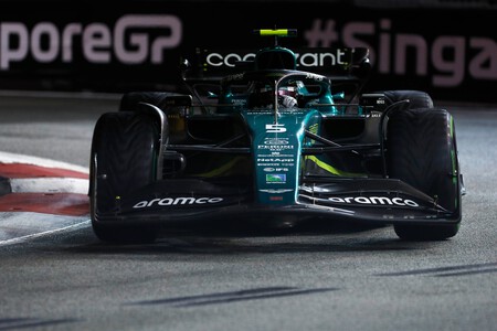 Vettel Singapur F1 2022
