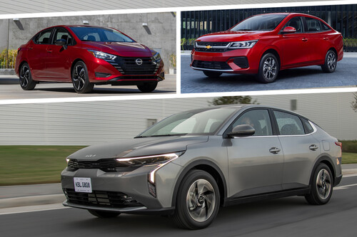 Kia K3 Vs Nissan Versa Vs Chevrolet Aveo