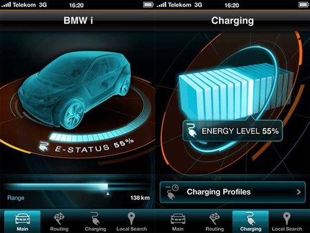 BMW nos muestra las imágenes de su aplicación para smartphones