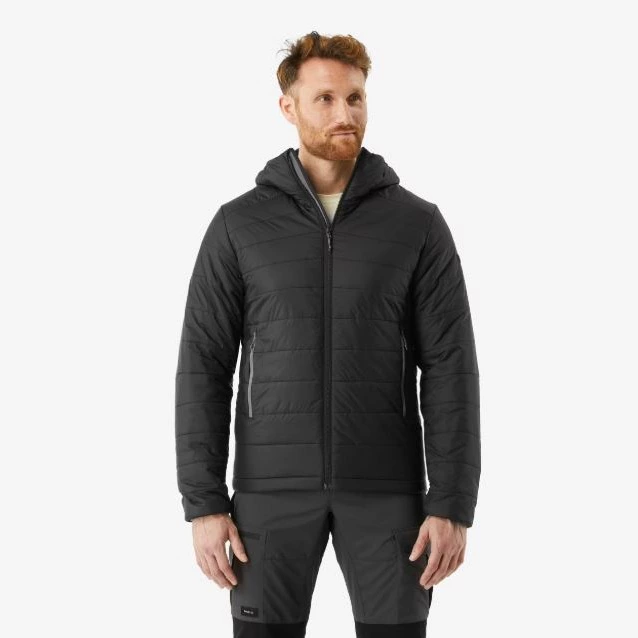 Chaqueta acolchada de montaña y trekking con capucha Hombre Forclaz MT100
