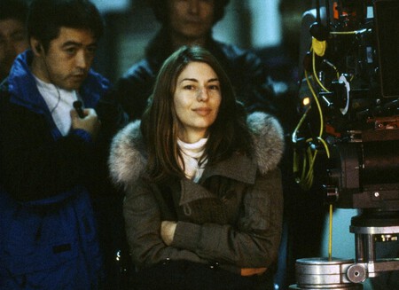 Sofia Coppola en el rodaje de 'Lost in Translation'