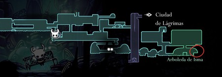 Nadar Acido Hollow Knight