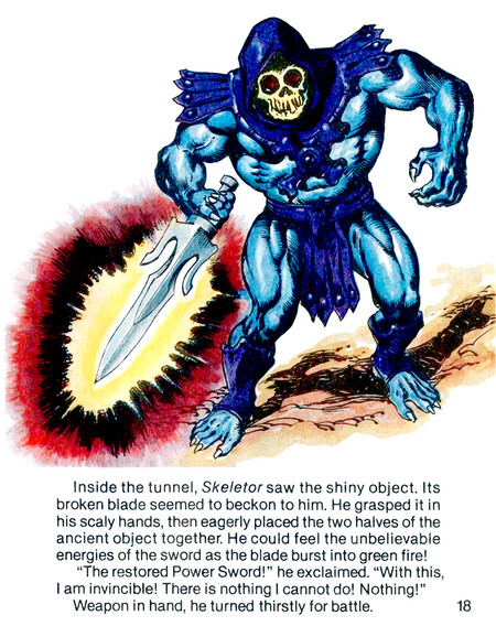 Masters Del Universo Espada Del Poder Minicomic