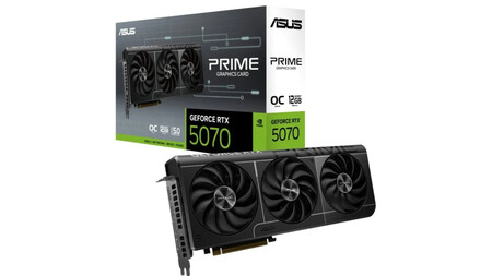 Tarjeta Gráfica ASUS PRIME GeForce RTX 5070 OC 12GB GDDR7 Reflex 2 RTX AI DLSS4