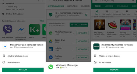 Google Play añade el toque prolongado para obtener información de una app rápidamente