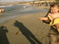 A la playa con un bebé... sobreviviré