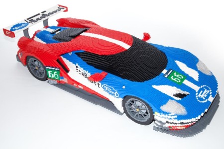 Este Ford GT de LEGO para Le Mans tiene más piezas que el coche real