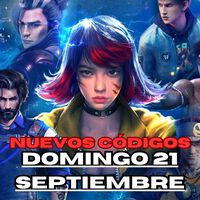 Códigos Free Fire Max hoy Domingo 21 de Septiembre con recompensas gratuitas 